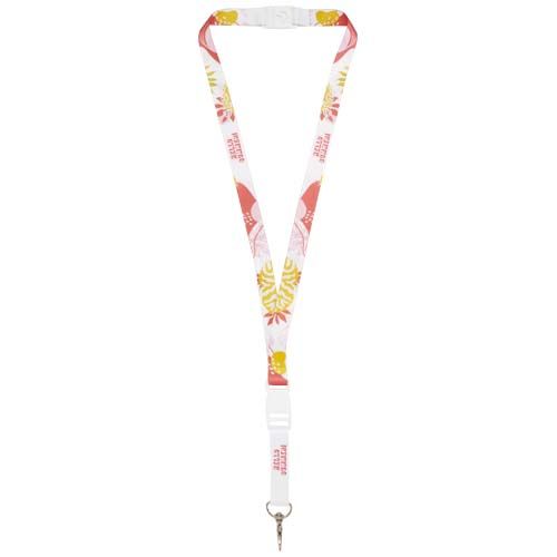 BALTA LANYARD EN SUBLIMACIÓN CON HEBILLA DESMONTABLE Y CIERRE DE SEGURIDAD