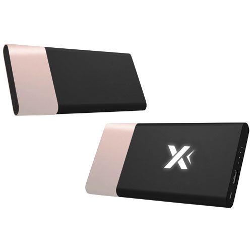 oro rosa/blanco SCX.design P20 5000 mAh bateria externa retroiluminada