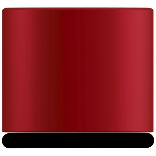 rojo medio/negro SCX.design S26 light-up anillo altavoz retroiluminado