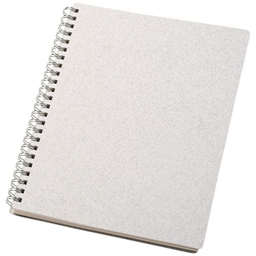 white Libreta A5 con espiral