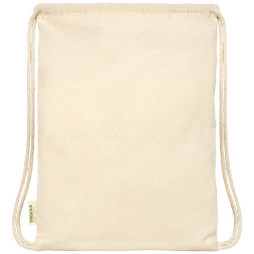 Mochila de cuerdas de algodón orgánico de 100 g/m² 5L 