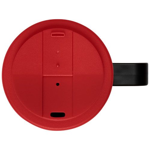 negro/rojo Brite-Americano® Taza de 350 ml con tapa antigoteo