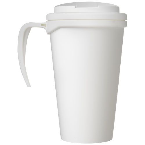 white Americano® Taza de 350 ml con tapa antigoteo