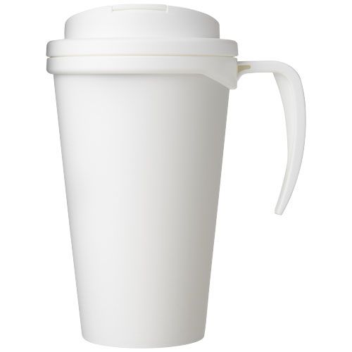 white Americano® Taza de 350 ml con tapa antigoteo