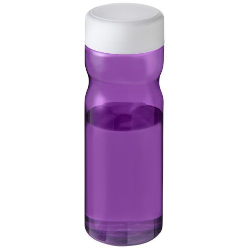 morado/blanco Botella con tapa de rosca de 650 ml H2O Active®