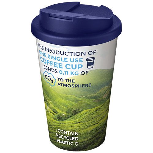 VASO 350 ML CON TAPA ANTIGOTEO 