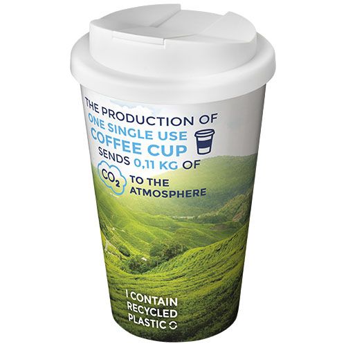 Vaso 350 ml con tapa antigoteo Brite-Americano®