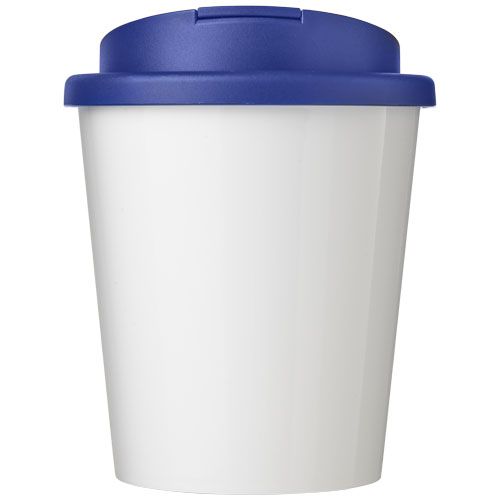 blanco/azul Brite-Americano® Espresso 250 ml con tapa antigoteo