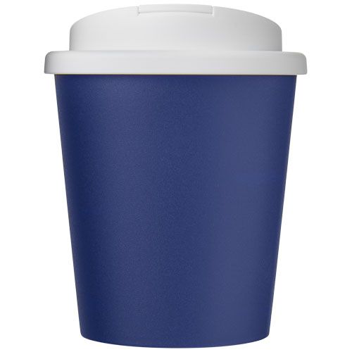azul/blanco Americano® Espresso vaso 250 ml con tapa antigoteo