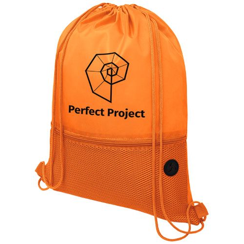 orange Mochila de cuerdas y malla 5L