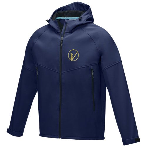 Chaqueta softshell reciclada para hombre Coltan