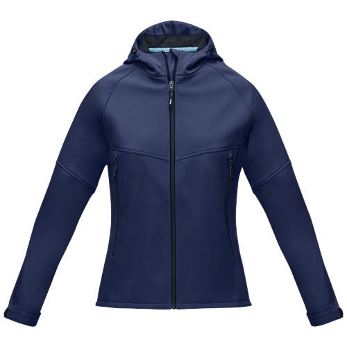 azul marino Chaqueta softshell reciclada para mujer