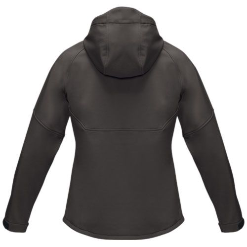 gris tormenta Chaqueta softshell reciclada para mujer