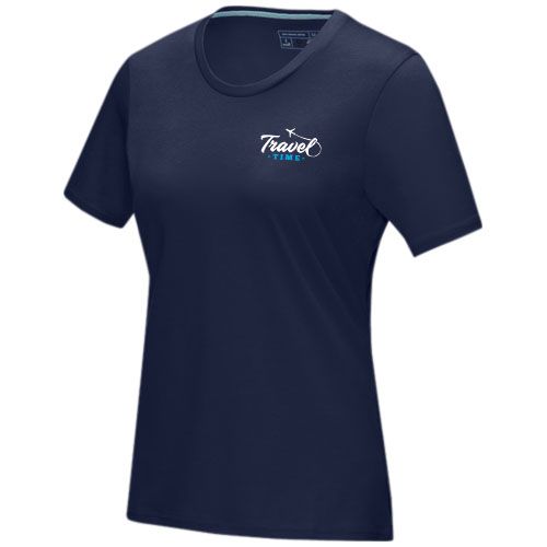 Camiseta orgánica de manga corta para mujer 