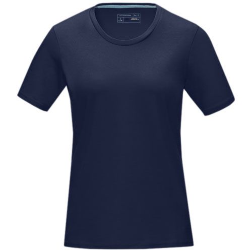 Camiseta orgánica de manga corta para mujer 
