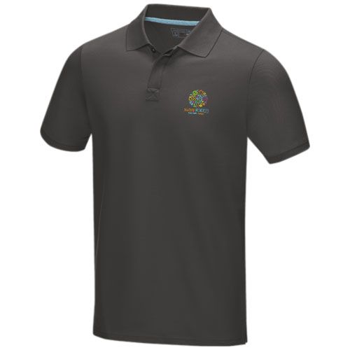 Polo orgánico de manga corta para hombre 