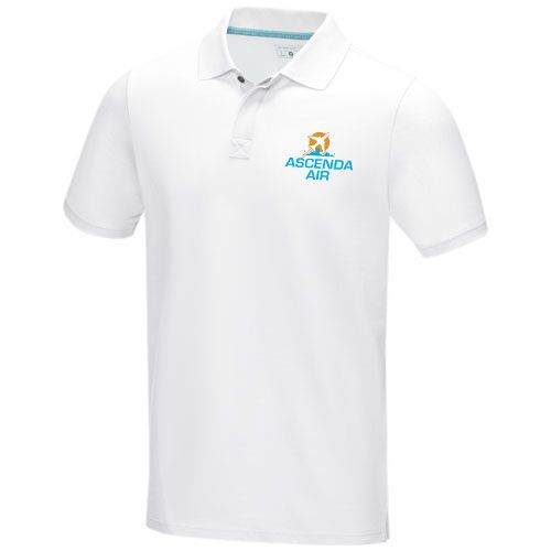Polo orgánico de manga corta para hombre 