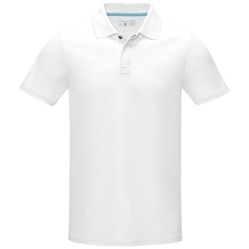 Polo orgánico de manga corta para hombre 