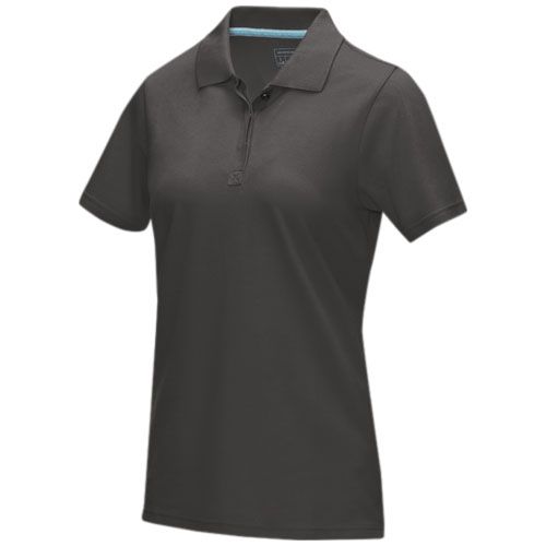 POLO ORGÁNICO DE MANGA CORTA PARA MUJER