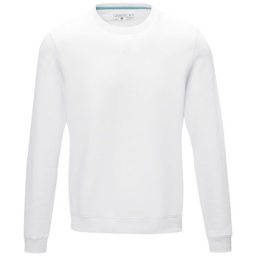 Jersey de cuello redondo orgánico para hombre 