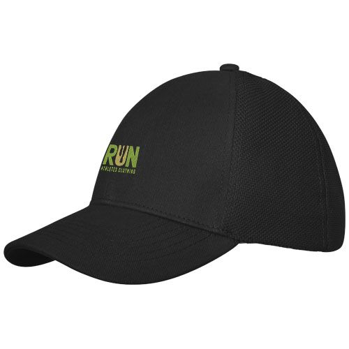 black Gorra de camionero de 6 paneles