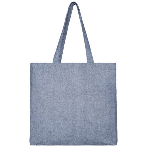 Bolsa Tote de algodón reciclado de 210 g/m² con refuerzos 