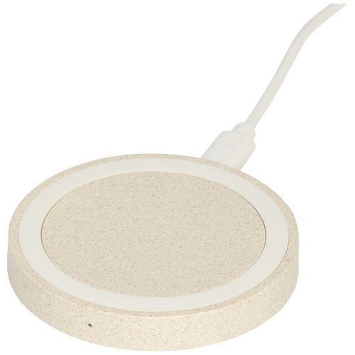Base de carga inalámbrica de 5 W de paja de trigo 