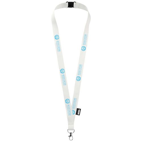Lanyard de PET reciclado con cierre independiente 