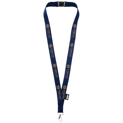 Lanyard de PET reciclado con cierre independiente 