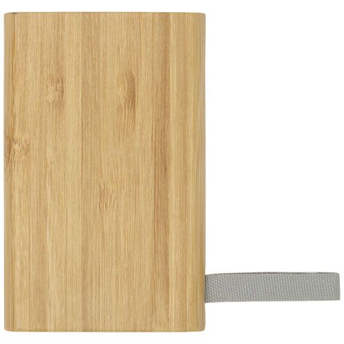 Batería externa de 5000 mAh de bambú 