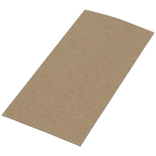 Llavero rectangular de bambú 