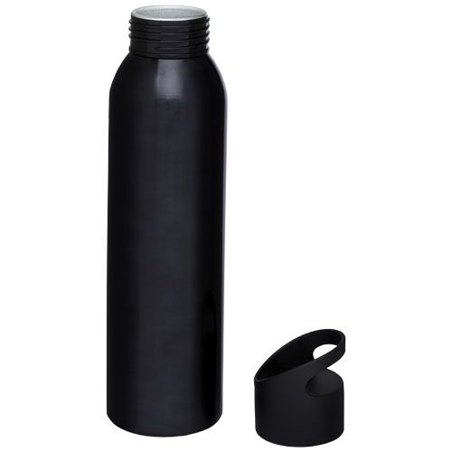 black Botella deportiva de aluminio de 650 ml