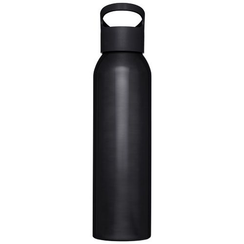 black Botella deportiva de aluminio de 650 ml