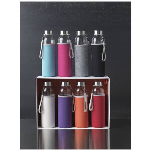 red Botella de vidrio de 500 ml