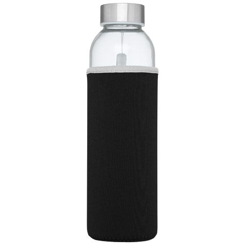 black Botella de vidrio de 500 ml