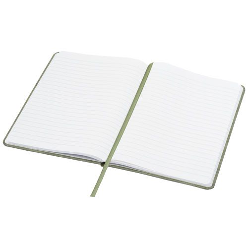 green Libreta de tamaño A5 de papel de piedra