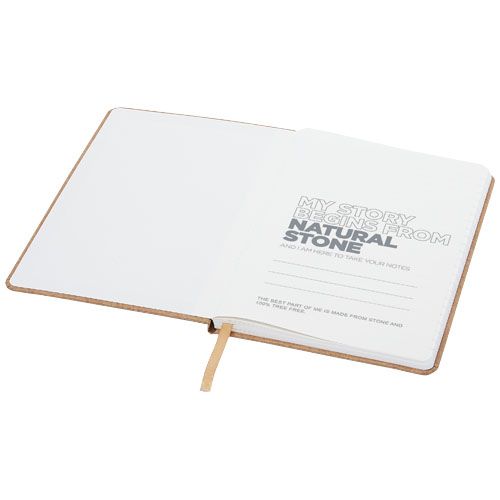 marrón Libreta de tamaño A5 de papel de piedra