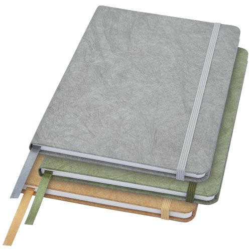 gray Libreta de tamaño A5 de papel de piedra