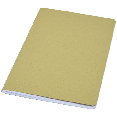 oliva Libreta con tapa de papel triturado