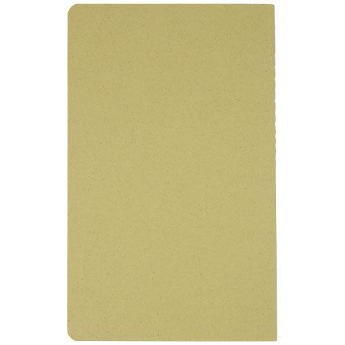 oliva Libreta con tapa de papel triturado