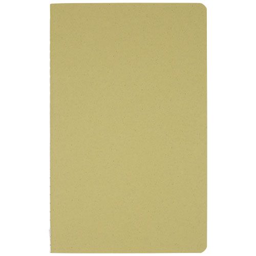 oliva Libreta con tapa de papel triturado