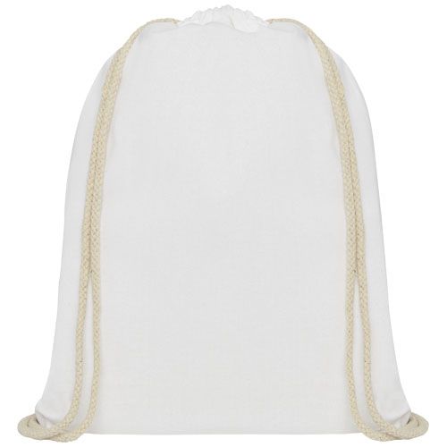 Sac à dos Oregon en coton de 140 g/m² avec cordon de serrage 5L - 3