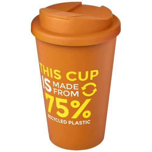 orange Americano® Vaso térmico de 350 ml con tapa antigoteo