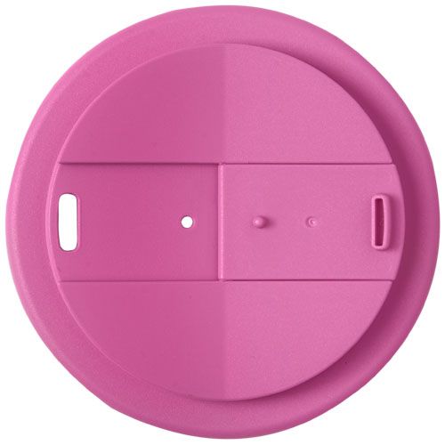 rosa/blanco Americano® Vaso térmico de 350 ml con tapa antigoteo