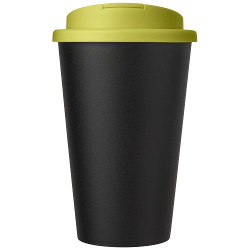 verde lima/negro Americano® Vaso térmico de 350 ml con tapa antigoteo