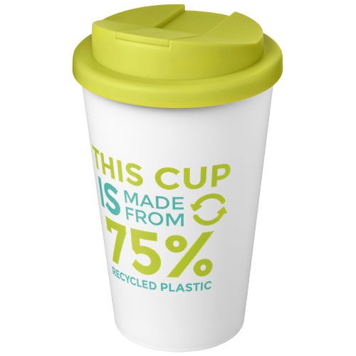 verde lima/blanco Americano® Vaso térmico de 350 ml con tapa antigoteo