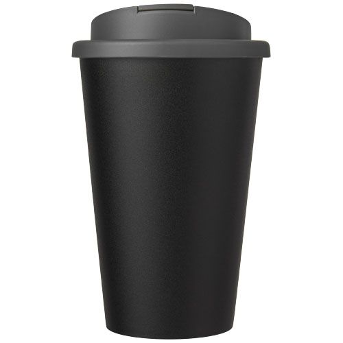gris/negro Americano® Vaso térmico de 350 ml con tapa antigoteo