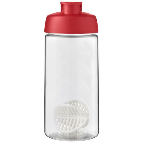 rojo/transparente Bidón mezclador de 500 ml H2O Active®