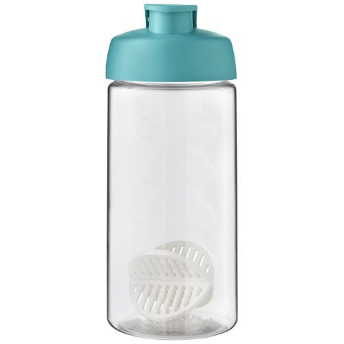 azul aqua/transparente Bidón mezclador de 500 ml H2O Active®