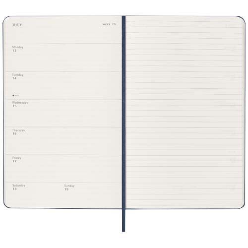 Planificador semanal L con tapa dura de 12 meses 